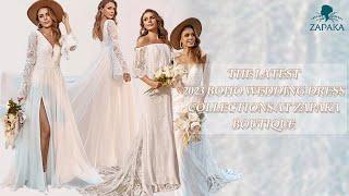 The Latest 2023 Boho Wedding Dress Collections At Zapaka Boutique