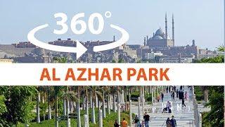 Al-Azhar Park Cairo Egypt VR 4K 360° HD 3D Video