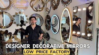 Designer Decorative Mirrors at Very Cheap Price | LED Mirrors Venetian Mirrors Glass Furniture Art