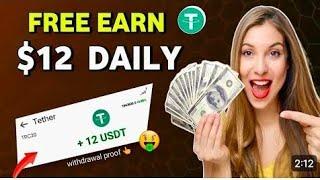 New USDT Earning Website | TRX Mining Website | Earn money  | Instant Withdraw 