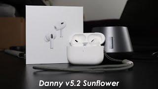 NEW AirPods Pro 2 Clone! Danny v5.2 Sunflower (Airoha 1562AE) - Improved 90% ANC & Transparency Mode