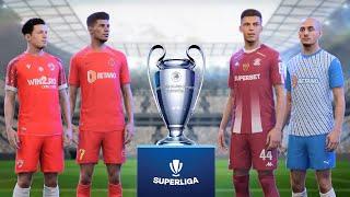 Champions League, dar au voie doar echipe din România  Experiment FIFA 23