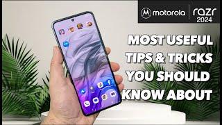 Moto Razr (2024) The Most Useful Tips & Tricks, You may never Know about