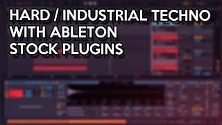 Industrial Techno Production Livestream (pt5: percussion + synths)