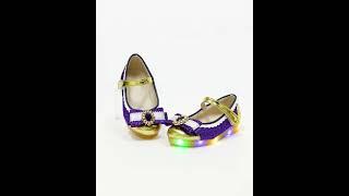 OZKIZ 'Rosa Ribbon' LED Mary Jane Shoes