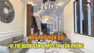 Mẫu Nhà Phố Hiện Đại 2 Mặt Tiền Buôn Bán Trị Giá 4,6 Tỷ Tại Tp Thuận An Bình Dương