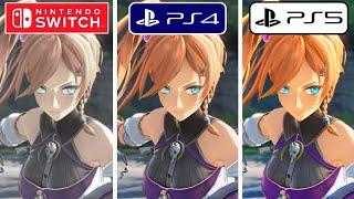 Ys X Nordics PS4 vs PS5 vs Nintendo Switch Graphics Comparison