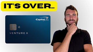 Capital One Venture X Changes You Need to Know NOW