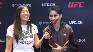 Wang Cong CRAZIEST Interview As Joker Before UFC Macau! (Mandarin)