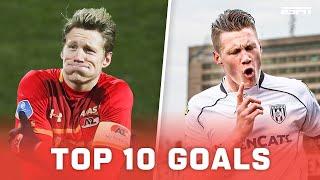 De 10 MOOISTE GOALS van WOUT WEGHORST in de Eredivisie 