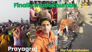 finally mahakhumbh(prayagraj)#vishalsharmavlog #mahakumbh2025