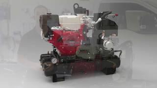 VMAC 30 CFM Gas Driven Air Compressor Demo Video