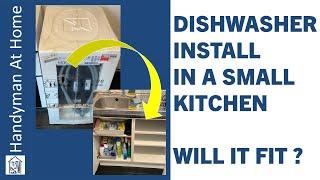 Dishwasher Installation In A Small Kitchen - Will It Fit?