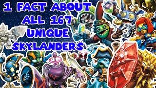 1 Fact About All 167 Skylanders