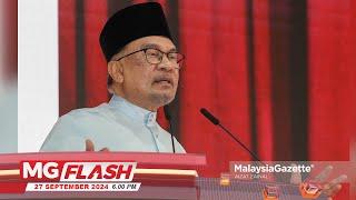 Anwar Kecam Pihak Yang Terus Lempar Tuduhan #MGFlash