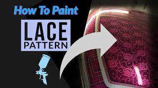 How to Paint a Floral Lace Pattern video