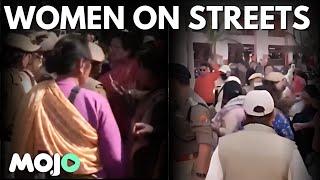 Manipur Crisis | Women Vendors Protest Amid Tension & Violence After 6 Kidnapped | Imphal