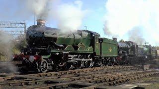 7029 'Clun Castle' And More At Tyseley Locomotive Works - 29/10/17