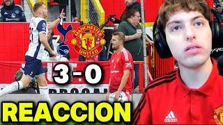 DAVOOXENEIZE REACCIONA A MAN UNITED 0 TOTTENHAM 3 - PREMIER LEAGUE