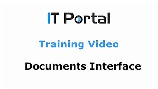 IT Portal - Documents Interface