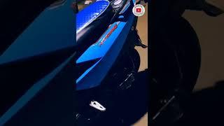 TVS ntorq 125 scooty sky blue wrap installation