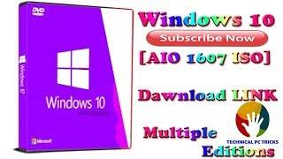 Windows 10 PRO Free Download ISO 32 Bit And 64 Bit Directly From Microsoft [Tutorial]