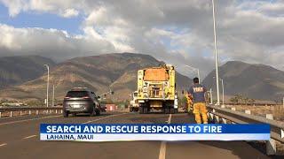 Search and rescue experts comment on emergency response efforts on Maui