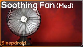 ► Fan White Noise for Sleeping, Studying | 10 hours of Fan Sounds | Fan Noise of MEDIUM SPEED