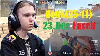 donk (20-9) & Magnojezzz- baz /faceit /mirage/ 23.Dec #cs2 #fps #pov #gaming