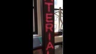 Led Vertical Ticker Tape Display in the United States