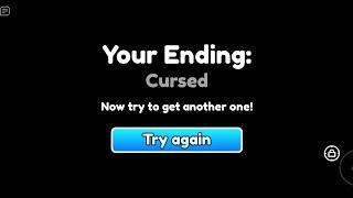 New Ending! How to Get Cursed Ending in Weirdest game on Roblox