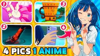 4 ITEMS 1 ANIME ️ Anime Pictures Quiz ️‍