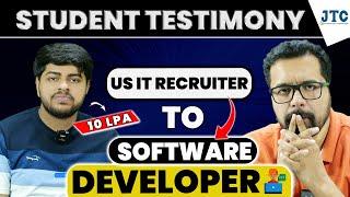 Student Testimony :  US IT Recruiter to Software Developer: My Journey