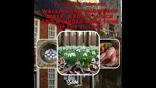 WALSINGHAM SNOWDROP WALK, a ROAST LUNCH and a GUIDED WALK TOUR of the VILLAGE