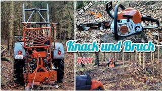 Forst SEILWINDE im EINSATZ | 5 MINUTEN im WALD und schon KAPUTT | STIHL MS 211 | oldtimer_junkie