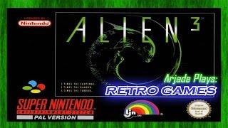 Arjade Plays Retro Games Alien 3 Controversy!