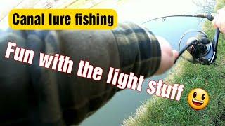 ultra light lure fishing canals