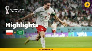 Lewandowski gets his goal! | Poland v Saudi Arabia | FIFA World Cup Qatar 2022