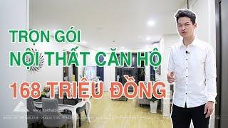 TRỌN GÓI NỘI THẤT CĂN HỘ CHUNG CƯ 168 TRIỆU - BIG2D I THIẾT KẾ THI CÔNG NỘI THẤT