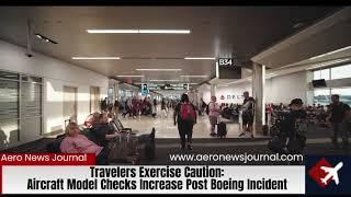 #travelers Exercise Caution  #aircraft Model Checks Increase Post #boeing Incident