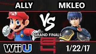 Genesis 4 Smash 4 - C9 Ally (Mario) Vs. FOX MVG | MkLeo (Marth) SSB4 Grand Finals - Smash Wii U