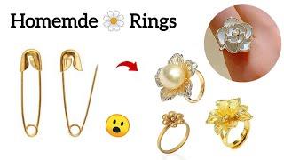 DIY Homemade cute love rings /how to make rings at home/diy ring/homemade ring/best ring ever!