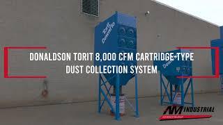 AM20661 Donaldson Torit 8,000 cfm Cartridge Dust Collector   MV