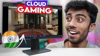 I Tried Brand New Made In India Cloud Gaming Platform!  Play PC Games at Cheapest Price! ️