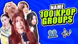 NAME THESE 100 KPOP GROUPS | KPOP QUIZ