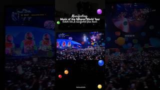 ️Manifesting️ #coldplay #coldplaylive #musicofthespheresworldtour #music #concert #livemusic