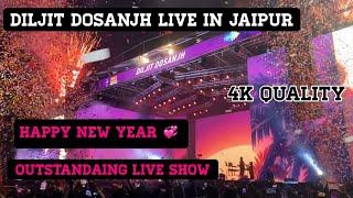 DILJIT DOSANJH LIVE IN JAIPUR  | 4K Video Quality | Born to Shine | @diljitdosanjh | Sumit Jaipur