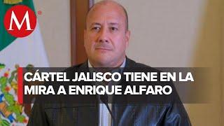 Enrique Alfaro, amenazado por el Cártel Jalisco Nueva Generación