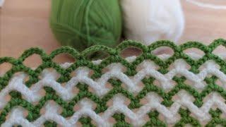 Super Easy Crochet Knitting - Tığ İşi Şahane Örgü Modeli