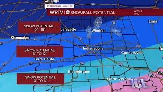 Winter Storm Warning - Wednesday forecast